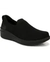 Ryka Limitless Womens Stretch Knit Casual And Fashion Sneakers In Black Fabric