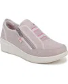 Ryka Lounge Zip Sneaker In Pink