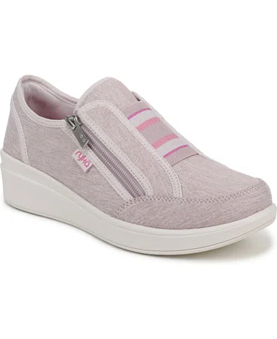Ryka Women's Lounge Zip Mule Shoes In Pink