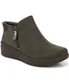 Ryka Rykä Lyrical Side Zip Bootie (women) In Alpine Green Fabric