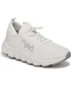 Ryka Rykä Podflow Ez Walking Sneaker In Gardenia White Mesh Fabric