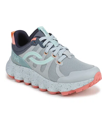 Ryka Women's Podflow Hiking Lace-up Sneakers In Blue