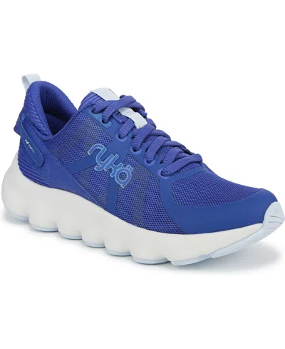 RYKA WOMEN'S PODFLOW LACE UP WALKING SNEAKERS