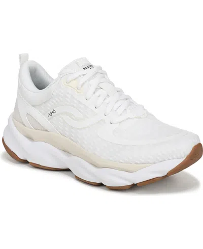 RYKA WOMEN'S REZORB MAX LACE UP WALKING SNEAKERS