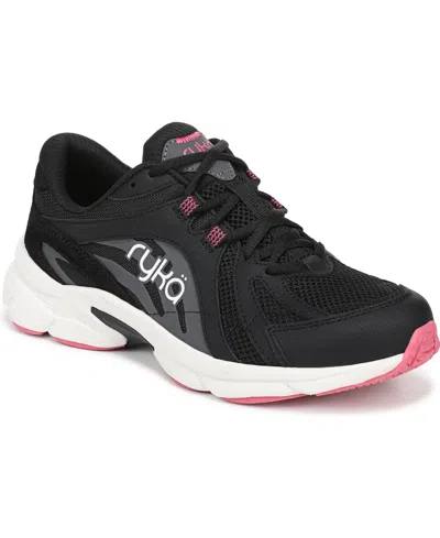 Ryka Women's Skylift Lace Up Walking Sneakers In Animal Print