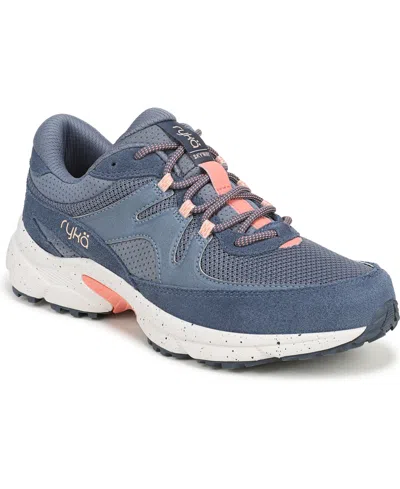 Ryka Women's Skyway Lace-up Sneakers In Blue