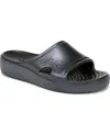 Ryka Women's Soothe Slide Sandals In Black