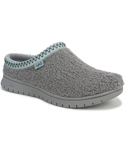 Ryka Women's Stellar Cozy Mule Clogs In Animal Print