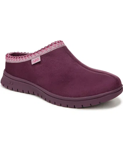 Ryka Women's Stellar Slip On Clogs In Rich Purple