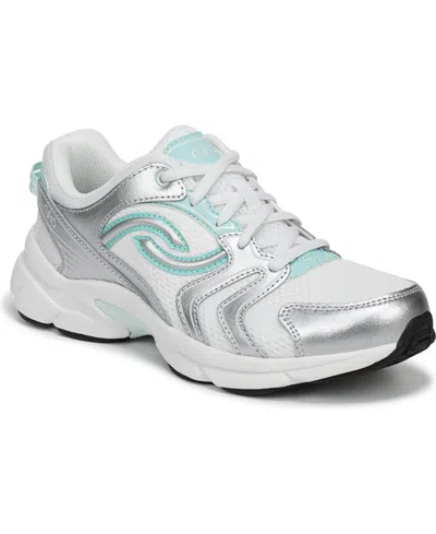 Ryka Women's Streamline Round Toe Sneakers In White