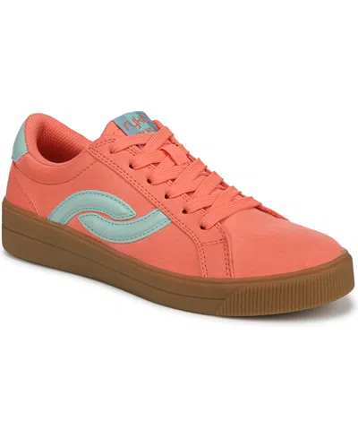 Ryka Women's Viv Next Court Lace Up Inspired Sneakers In Pink