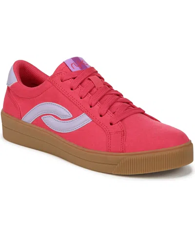 Ryka Women's Viv Next Court Lace Up Inspired Sneakers In Red
