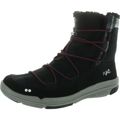 Ryka Womens Faux Fur Lined Faux Suede Winter & Snow Boots In Multi