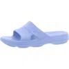 Ryka Womens Solid Rubber Slide Sandals