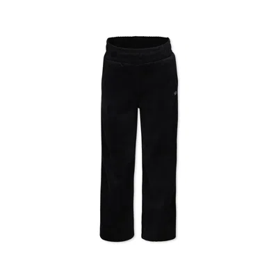 Rykiel Enfant Kids' Black Trousers For Girl With Logo