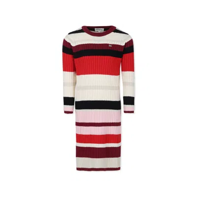 Rykiel Enfant Kids' Multicolor Dress For Girl With Logo