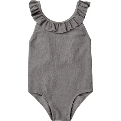 Rylee + Cru Babies'  Arielle Ruffle Trim One-piece Swimsuit