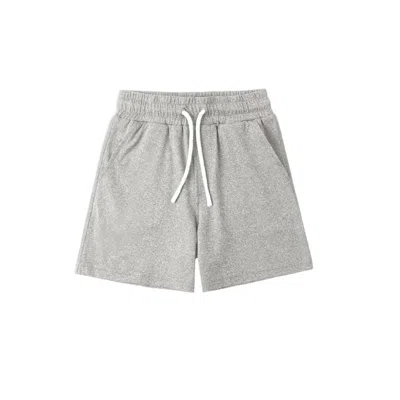 Rylee + Cru Kids' Boy's Oceanside Tech Short In Heathered Grey In Gray