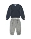 Rylee + Cru Boys' Aspen Sweater & Pants Set - Baby In Multi