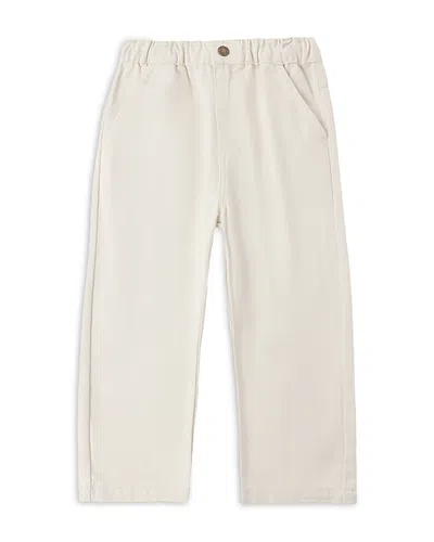Rylee + Cru Boys' Baggy Denim Pants - Little Kid In White