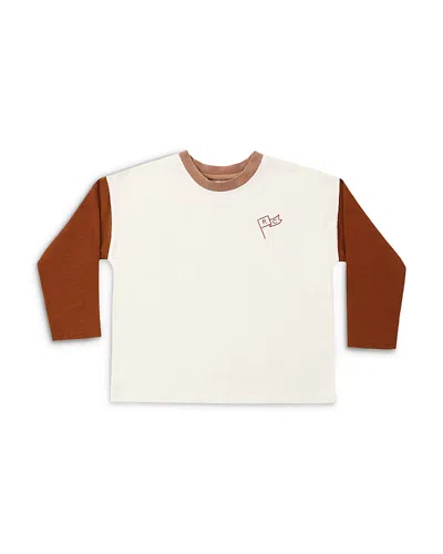 Rylee + Cru Boys' Camden Long Sleeved Color Blocked Tee - Little Kid In Multi