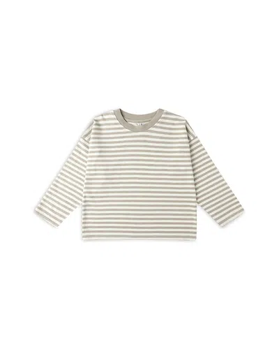 Rylee + Cru Boys' Camden Long Sleeved Tee - Little Kid In Neutral