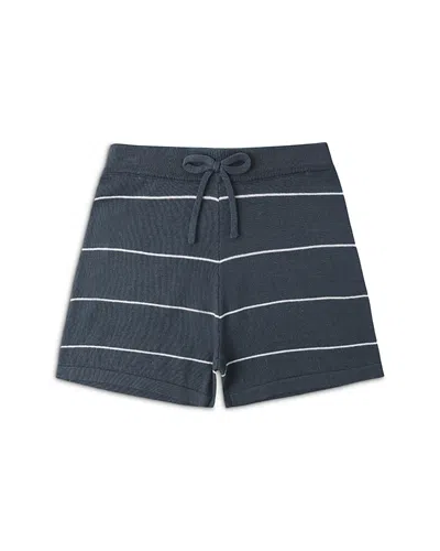 Rylee + Cru Boys' Chandler Striped Knit Shorts - Little Kid In Blue