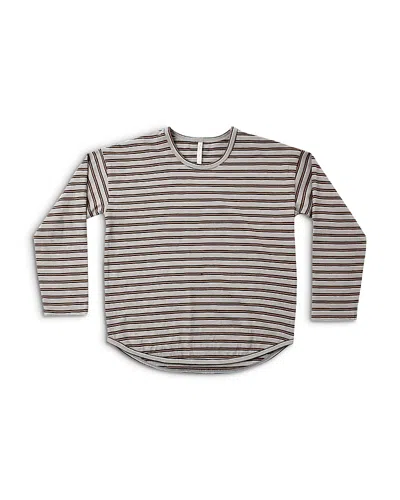 Rylee + Cru Boys' Long Sleeved Striped Tee - Little Kid In Multi