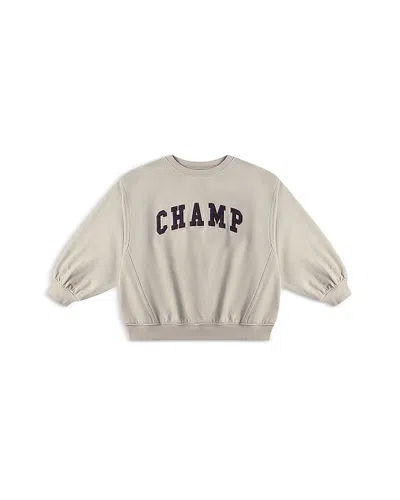 Rylee + Cru Boys' Oversized Sweatshirt - Little Kid In Neutral