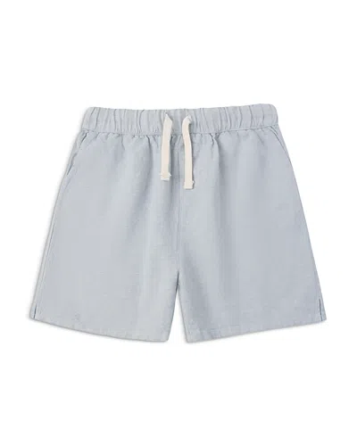 Rylee + Cru Boys' Perry Heathered Pull On Shorts - Little Kid In Blue