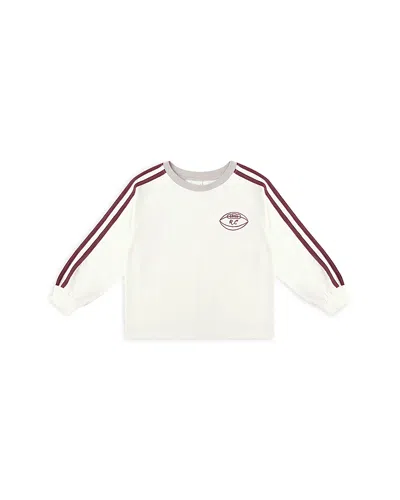 Rylee + Cru Boys' Relaxed Long Sleeved Tee - Little Kid In White