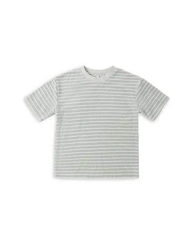 Rylee + Cru Boys' Terry Striped Relaxed Tee - Little Kid In Green