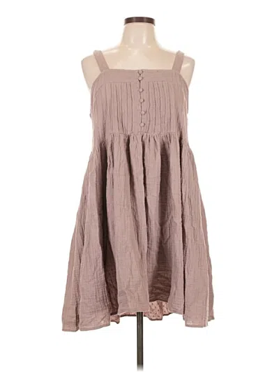 Rylee + Cru Casual Dress In Brown