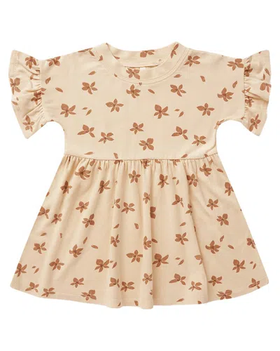 Rylee + Cru Kids' Collective Babydoll Dress In Neutral