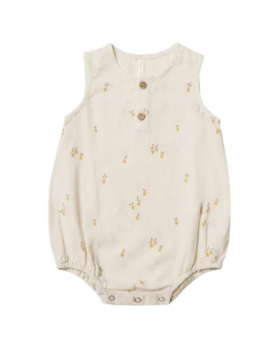 Rylee + Cru Collective Kids' Beau Linen-blend Romper In Multi