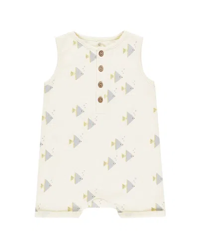 Rylee + Cru Collective Kids' Davis Romper In Multi