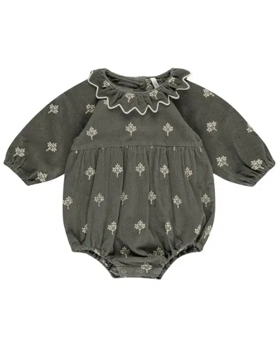 Rylee + Cru Collective Kids' Freya Romper In Gray