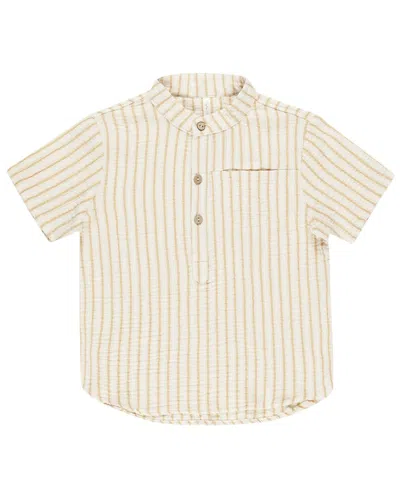 Rylee + Cru Collective Kids' Mason Shirt In Neutral
