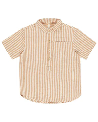 Rylee + Cru Collective Kids' Mason Shirt In Pink