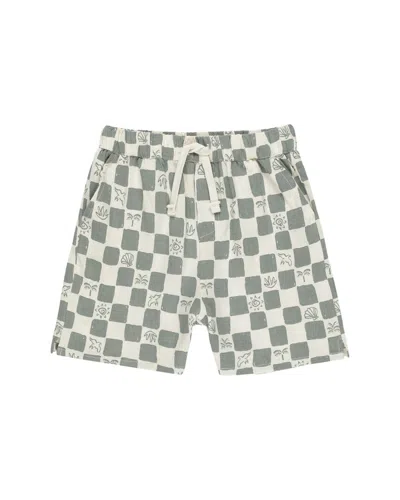 Rylee + Cru Collective Kids' Perry Linen-blend Short In Multi