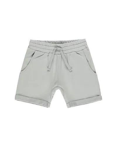 Rylee + Cru Collective Kids' Relaxed Short In Gray