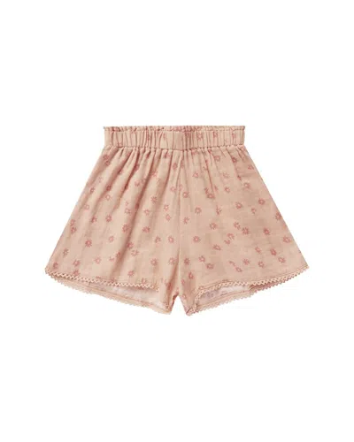 Rylee + Cru Kids' Collective Remi Shorts In Gold