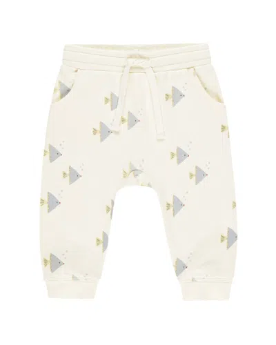 Rylee + Cru Collective Kids' Sweatpant In Neutral