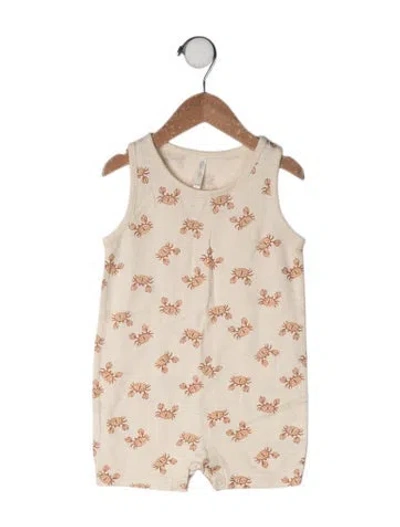 Pre-owned Rylee + Cru Babies' Cotton Onesie In Neutrals