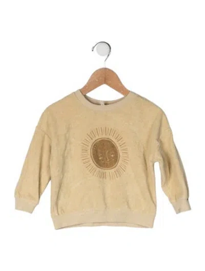 Pre-owned Rylee + Cru Babies' Cotton Sweatshirt In Neutral