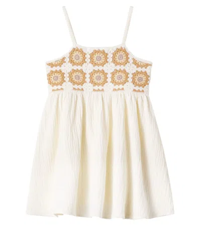 Rylee + Cru Kids' Crochet Cotton Dress