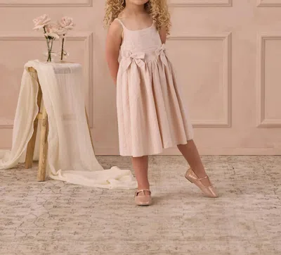 Rylee + Cru Kids' Girls Beatrice Midi Dress In Petal In Neutral