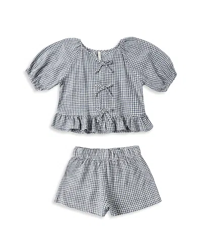 Rylee + Cru Girls' Juniper Set - Little Kid, Big Kid In Blue