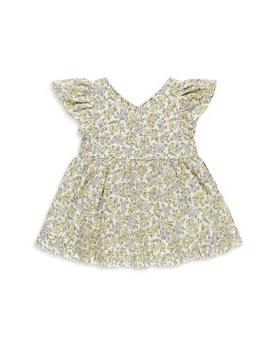 Rylee + Cru Girls' Lilia Dress - Baby In Ivory
