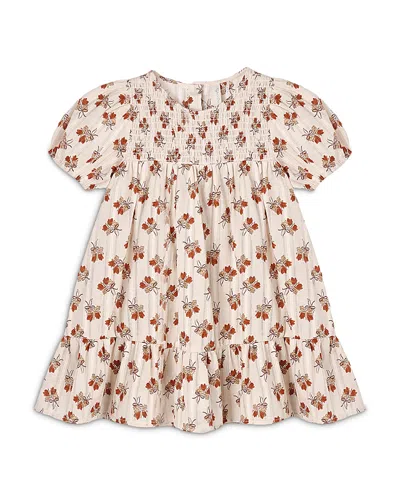 Rylee + Cru Girls' Lilian Printed Dress - Baby, Little Kid In Neutral